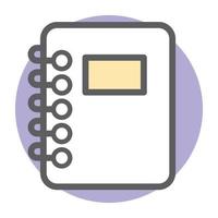 Steno Pad Concepts vector