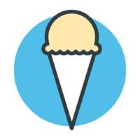 Ice Cone Concepts vector