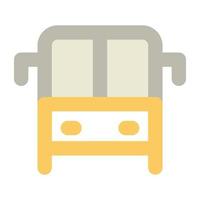 Trendy Bus Concepts vector