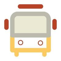 Trendy Bus Concepts vector