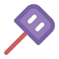 Trendy Spatula Concepts vector