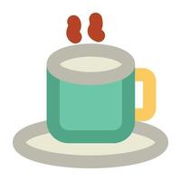 Trendy Teacup Concepts vector