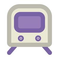 Trendy Train Concepts vector