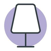 Table Lamp Concepts vector