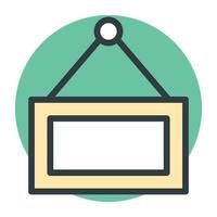 Hanging Frame Concepts vector