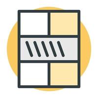 Book Shelf Concepts vector
