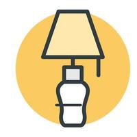 Table Lamp Concepts vector