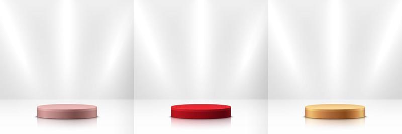 3d Podium Red Vector Art, Icons, and Graphics for Free Download