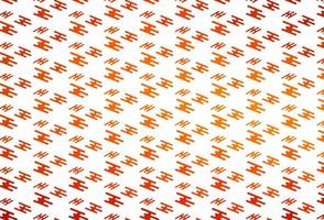 Light Orange vector pattern with narrow lines.