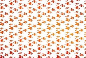 Light Orange vector pattern with narrow lines.