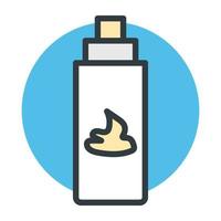 Shaving Foam Concepts vector