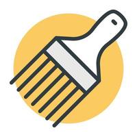 Afro Comb Concepts vector