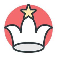 Trendy Crown Concepts vector