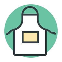 Trendy Apron Concepts vector