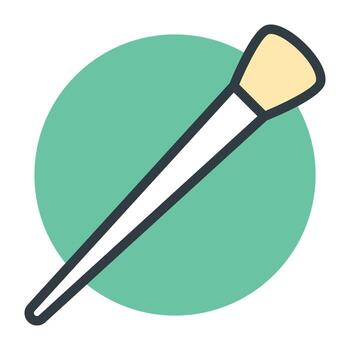 Makeup Brush Concepts vector