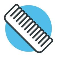 Trendy Comb Concepts vector