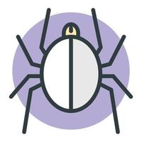 Trendy Bug Concepts vector