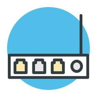 WLAN Connection Concepts vector