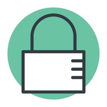 Code Padlock Concepts vector