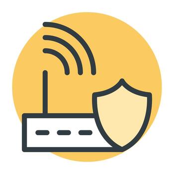 Wifi Security Concepts vector