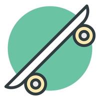 Trendy Skateboard Concepts vector