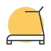 Trendy Treadmill Concepts vector