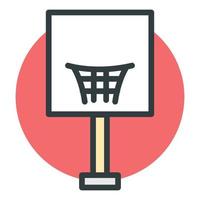 Trendy Backboard Concepts vector