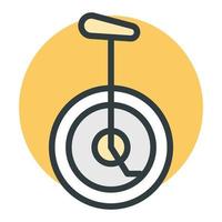 Trendy Unicycle Concepts vector