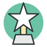 Star Trophy Concepts vector