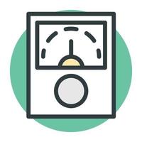 Trendy Ammeter Concepts vector