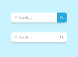 Search Engine Bar Icon Vector of Browser App