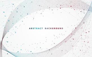 Modern abstract network science connection technology internet and graphic design. on hi tech future gray background network. for template,web design wallpaper,poster,presentation.Vector illustration vector