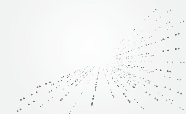 abstract technology futuristic concept circle dot gray digital on hi tech future gray background network. for template,web design wallpaper,poster,presentation.Vector illustration