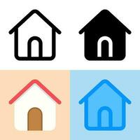 Illustration vector graphic of Home Icon. Perfect for user interface, new application, etc