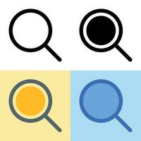 Illustration vector graphic of Search Icon. Perfect for user interface, new application, etc