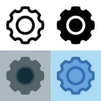 Illustration vector graphic of Setting Icon. Perfect for user interface, new application, etc