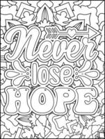 Motivational quotes coloring page. Inspirational quotes coloring page. Affirmative quotes coloring page. Positive quotes coloring page. Good vibes. Coloring book for adults.