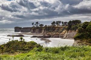 View of Cape Foulwind in New Zealand photo