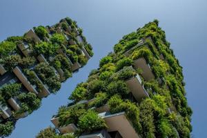 Milan Italy 2019 Milan vertical forest photo