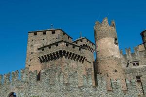 valle aosta castillo fenis foto