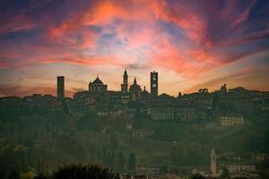 Skyline of Bergamo photo