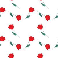 Seamless Pattern With Floral Motifs able to print for cloths, tablecloths, blanket, shirts, dresses, posters, papers. vector