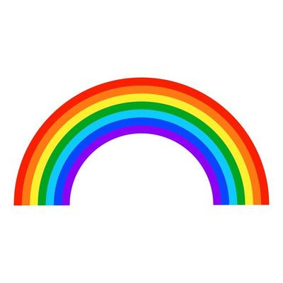 rainbow♡ Amazon.com: 3dRose Rainbow Color Gradient Colorful
