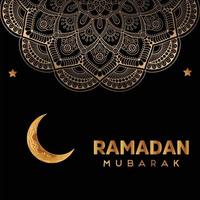 ramzan ramadan kareem mubarak publicaciones tarjetas mes sagrado vector