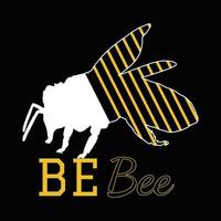 Bee T Shirt Design vector