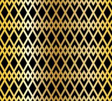 Abstract .seamless pattern line black and gold background. Design pattern art deco style. Vector. vector