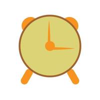 An alarm icon, vector illustration