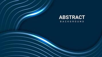 abstract waveform background with glowing lines vector