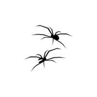 Spider logo icon design concept template illustration vector