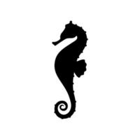 sea horse flat icon